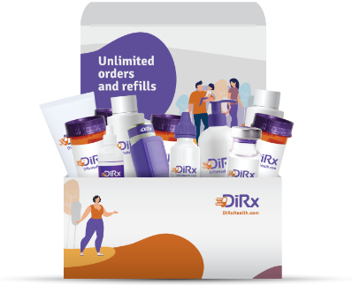 DiRx - Online Pharmacy - Unlimited orders & Refills
