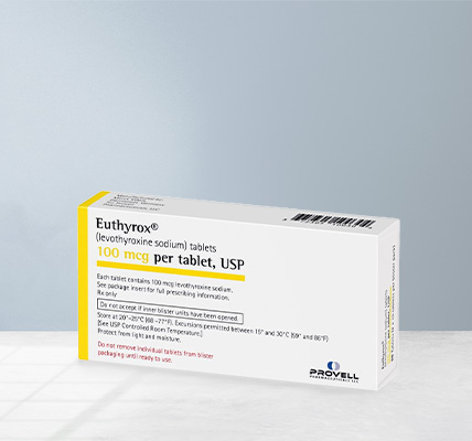 EUTHYROX<sup>®</sup>: Levothyroxine with precise and protected potency