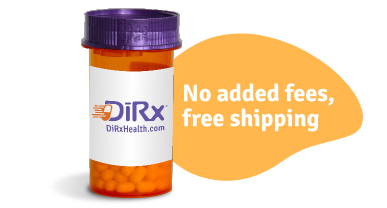 Pill bottle with curve text