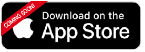 Black button with the Apple App Store logo 